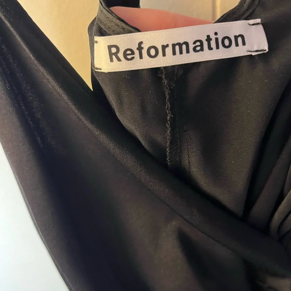 Reformation Robertson silk dress - Picture 4 of 4